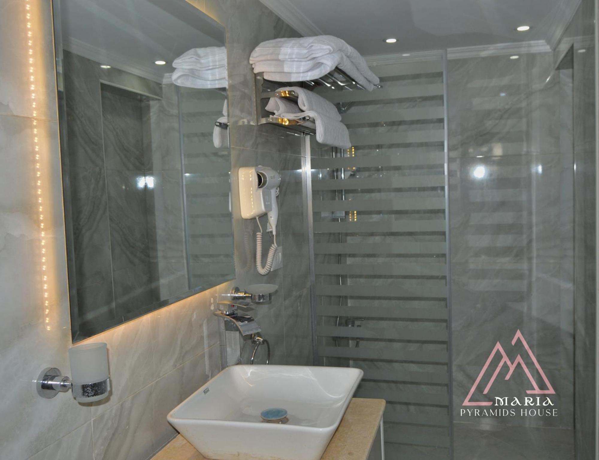 Maria Pyramids House Hotel Kafret el-Gabal Kültér fotó