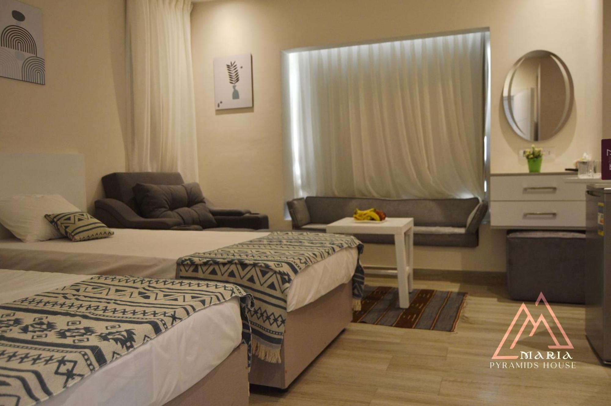 Maria Pyramids House Hotel Kafret el-Gabal Kültér fotó