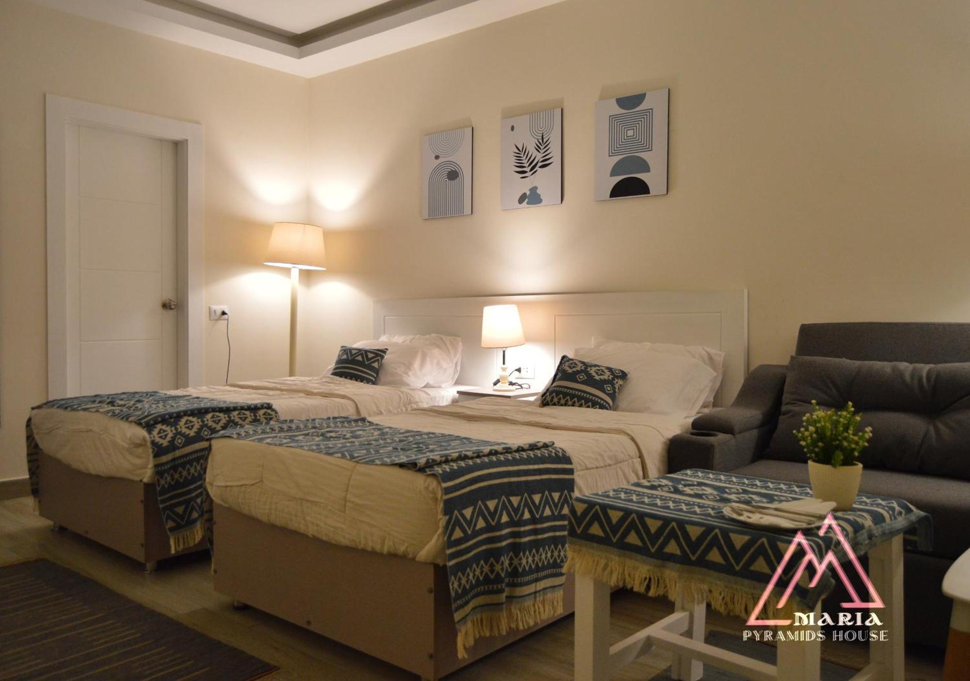 Maria Pyramids House Hotel Kafret el-Gabal Kültér fotó
