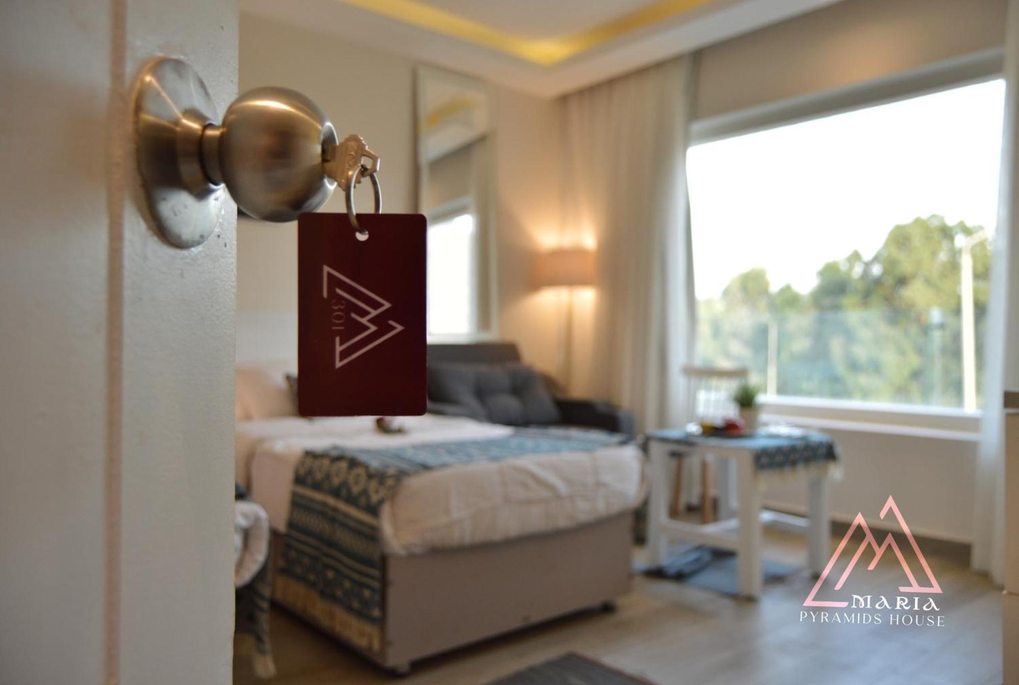 Maria Pyramids House Hotel Kafret el-Gabal Kültér fotó