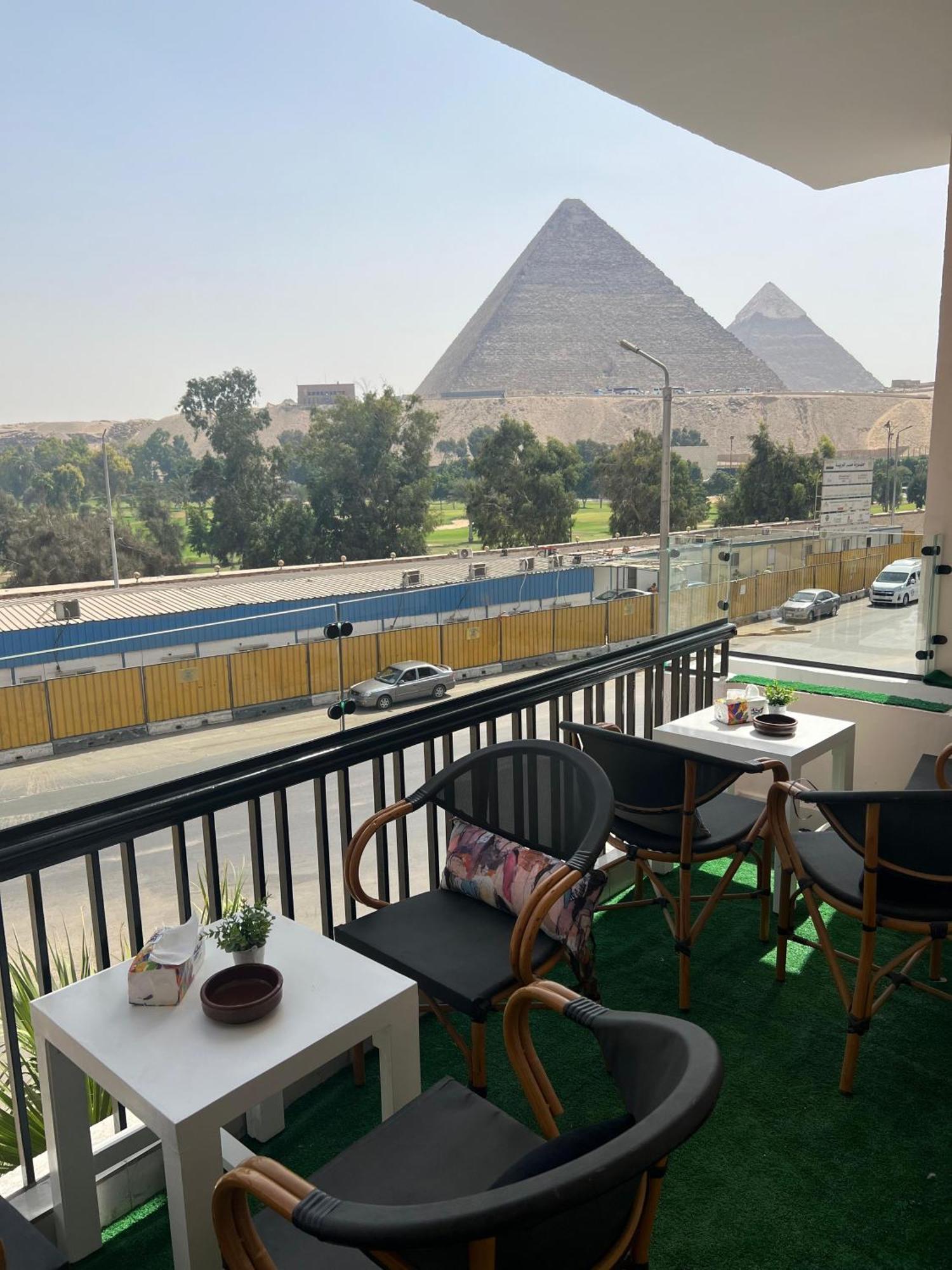 Maria Pyramids House Hotel Kafret el-Gabal Kültér fotó