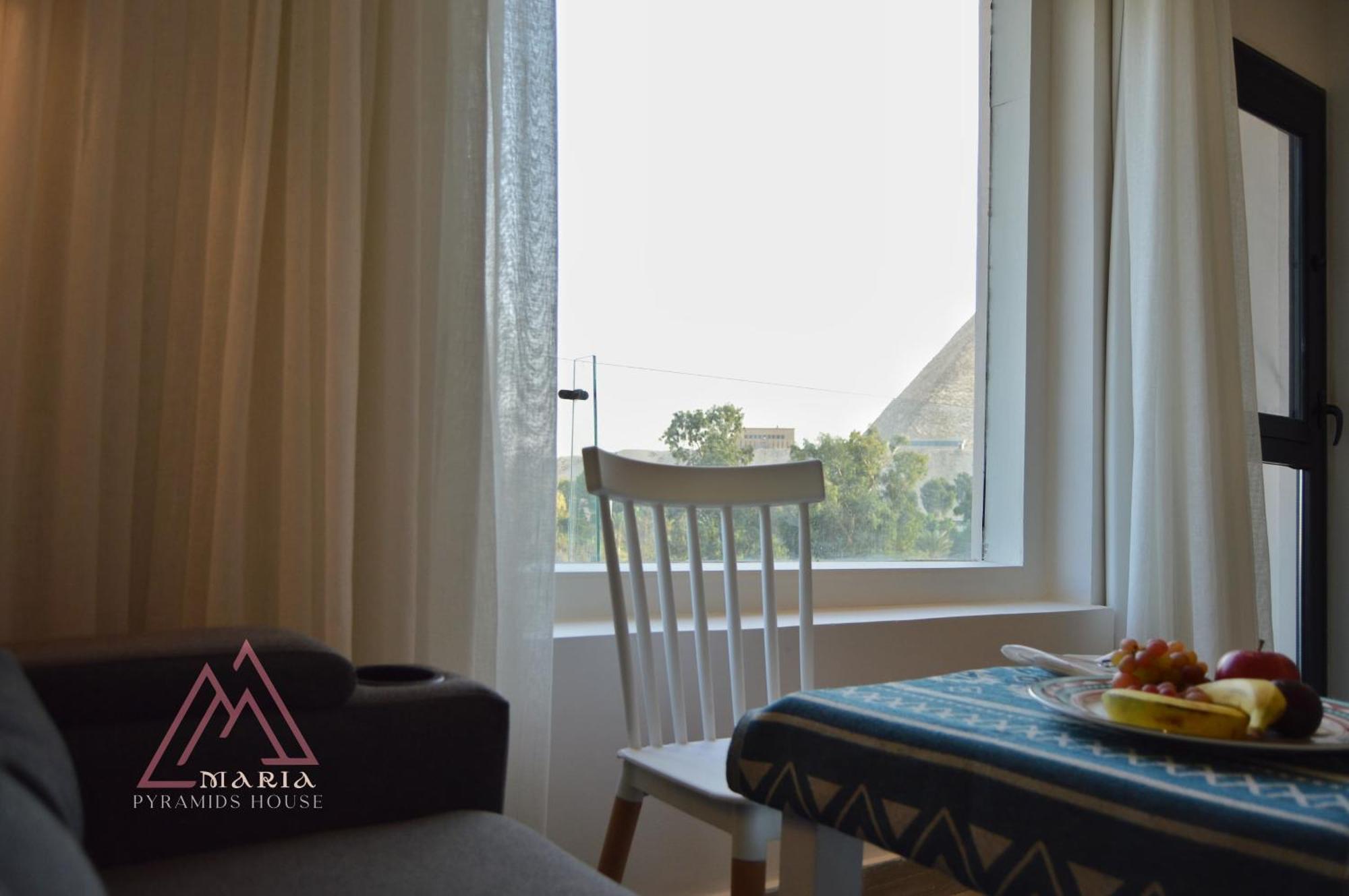 Maria Pyramids House Hotel Kafret el-Gabal Kültér fotó