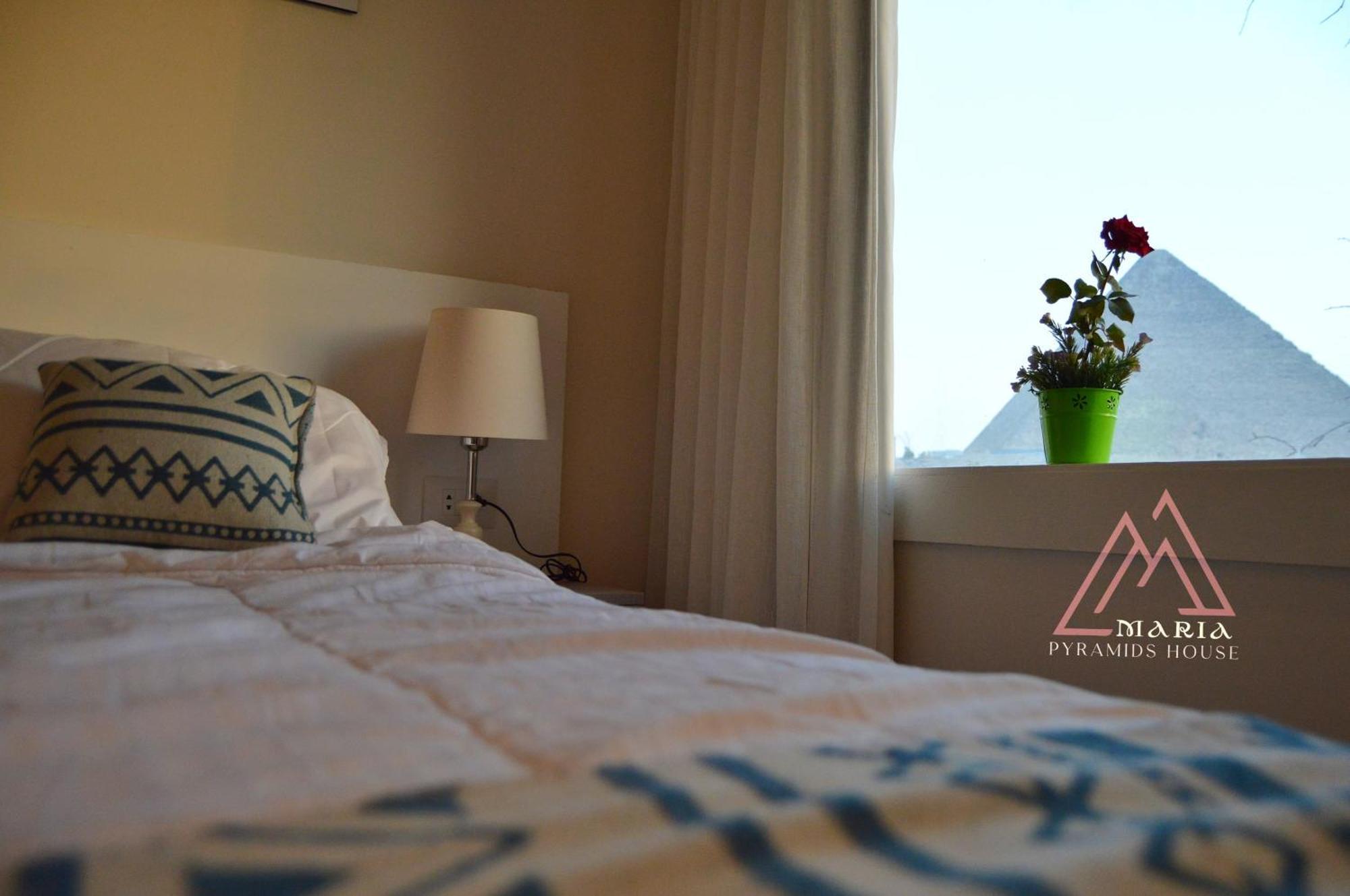 Maria Pyramids House Hotel Kafret el-Gabal Kültér fotó
