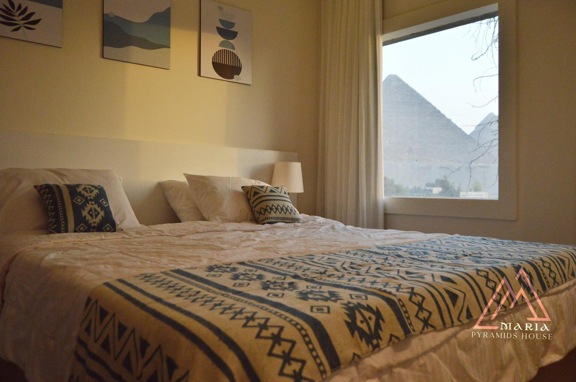 Maria Pyramids House Hotel Kafret el-Gabal Kültér fotó