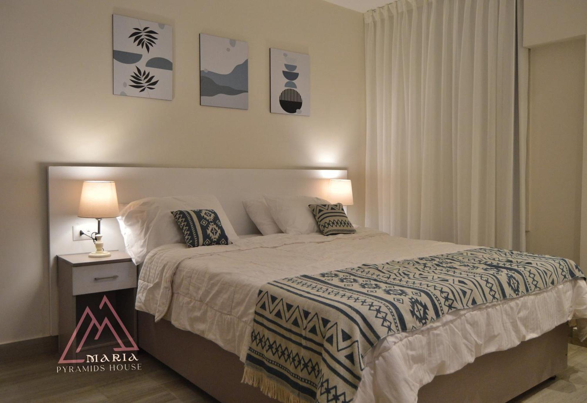 Maria Pyramids House Hotel Kafret el-Gabal Kültér fotó