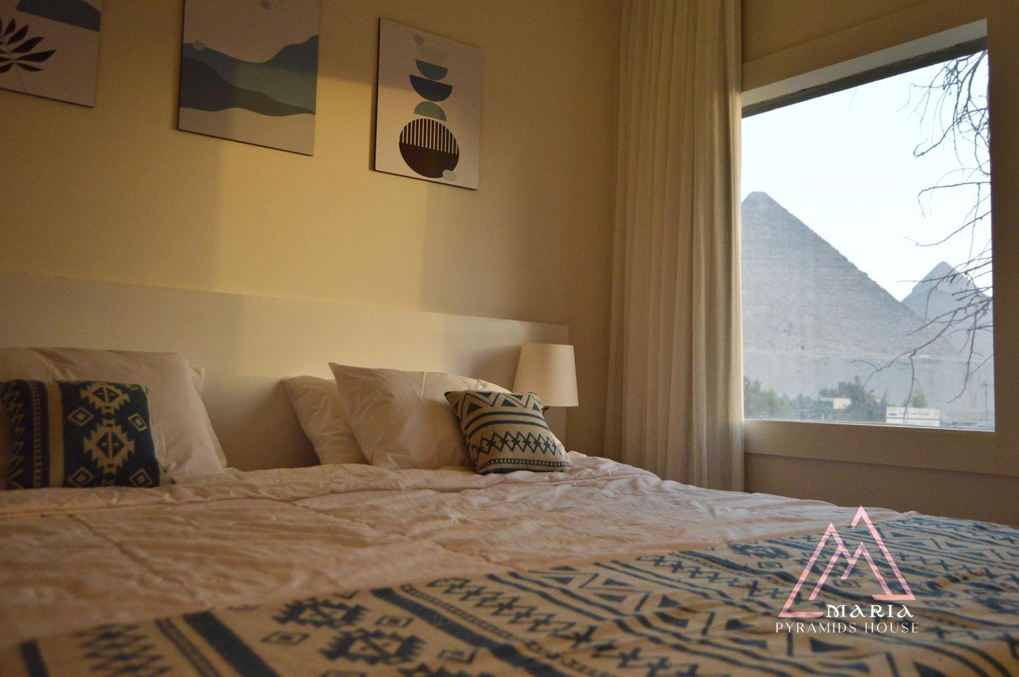 Maria Pyramids House Hotel Kafret el-Gabal Kültér fotó