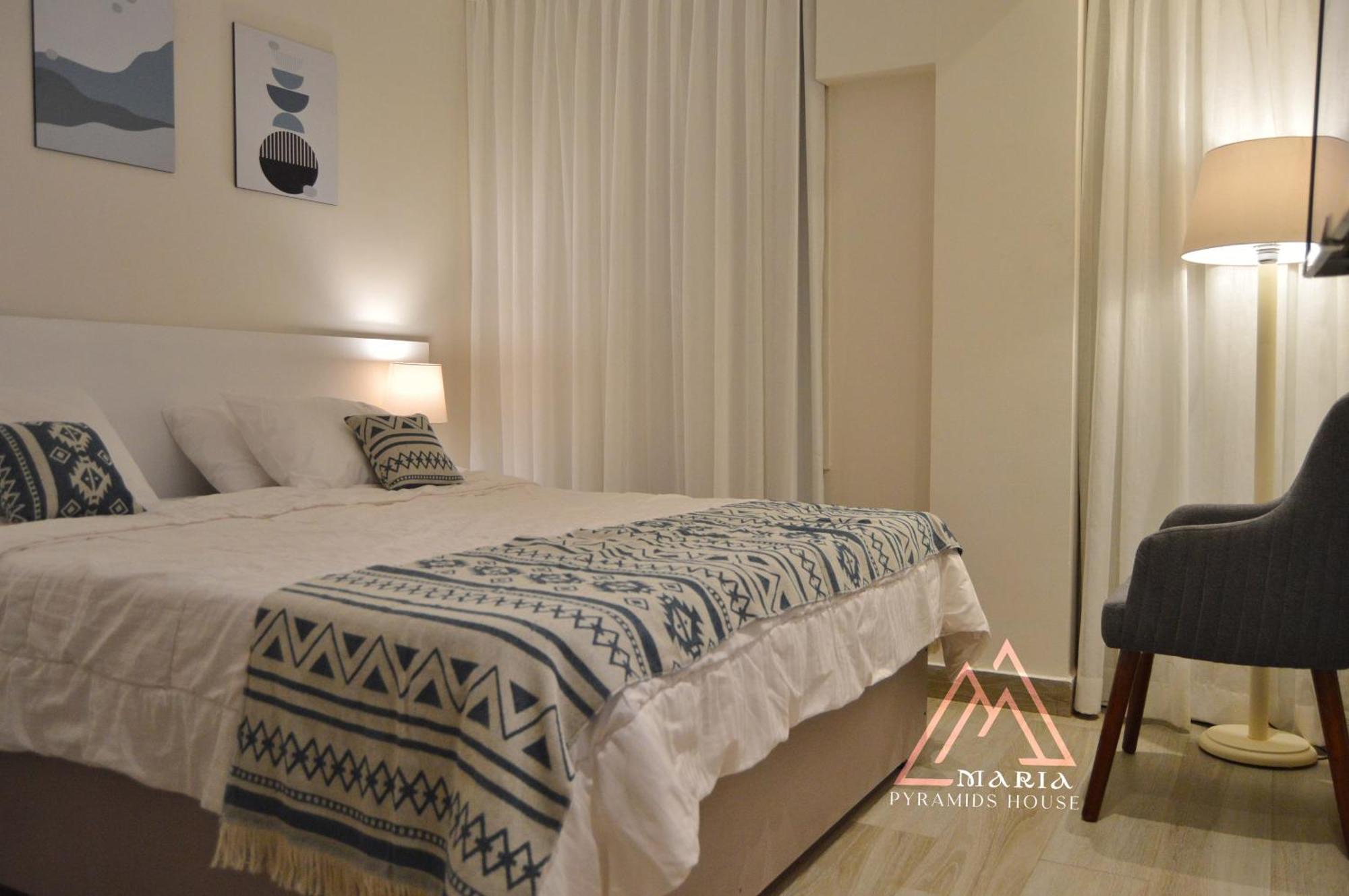 Maria Pyramids House Hotel Kafret el-Gabal Kültér fotó