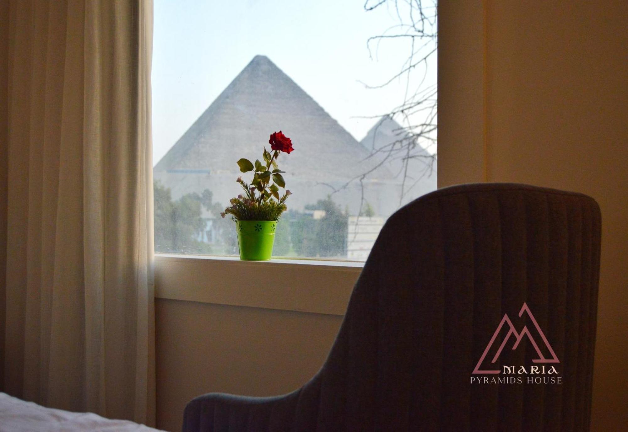 Maria Pyramids House Hotel Kafret el-Gabal Kültér fotó