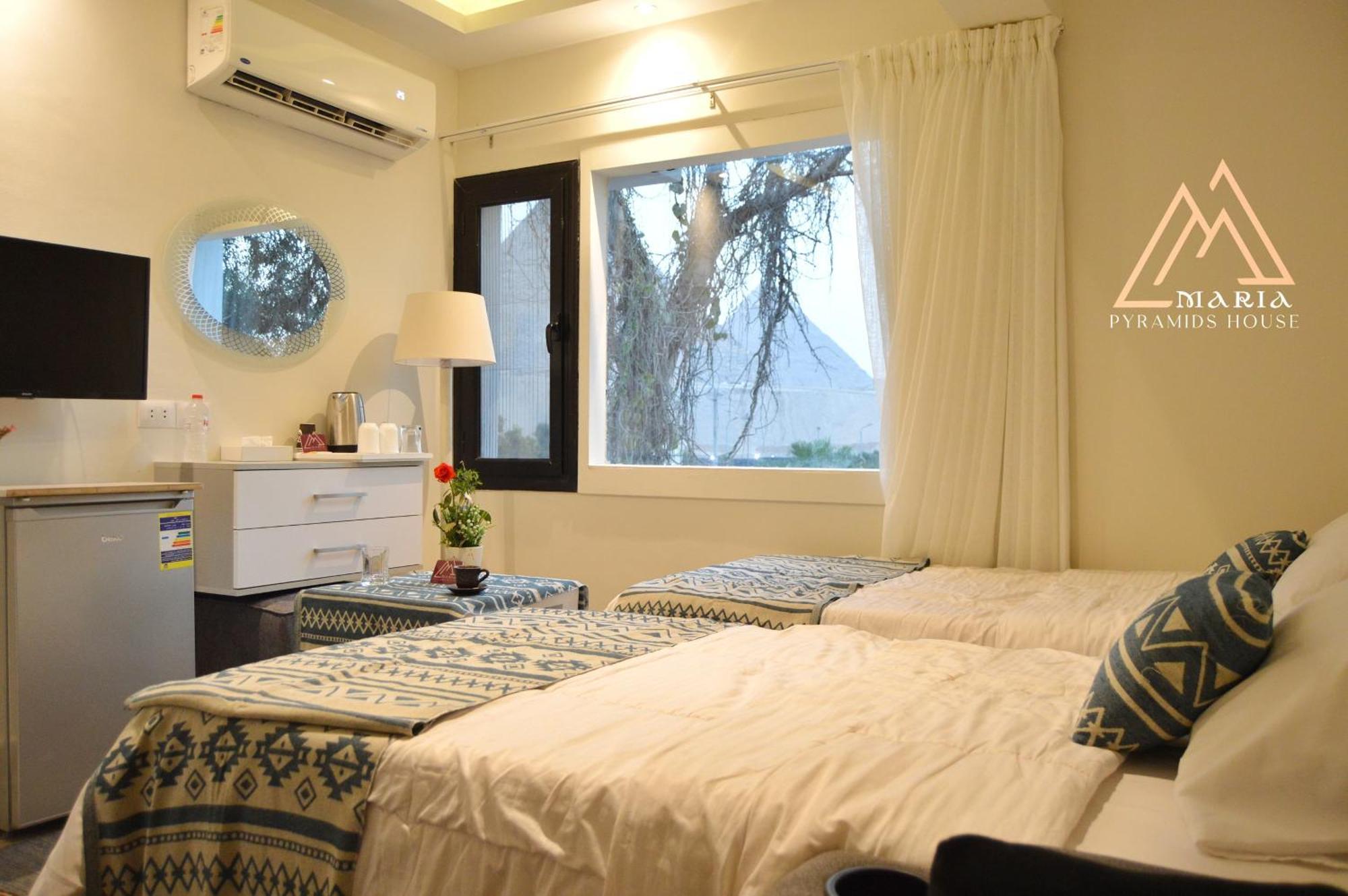 Maria Pyramids House Hotel Kafret el-Gabal Kültér fotó