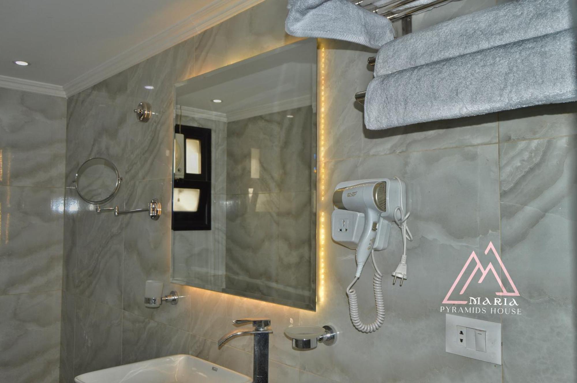 Maria Pyramids House Hotel Kafret el-Gabal Kültér fotó