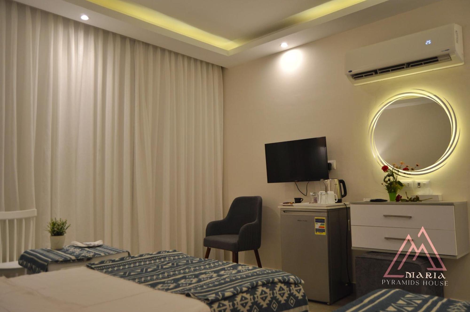 Maria Pyramids House Hotel Kafret el-Gabal Kültér fotó