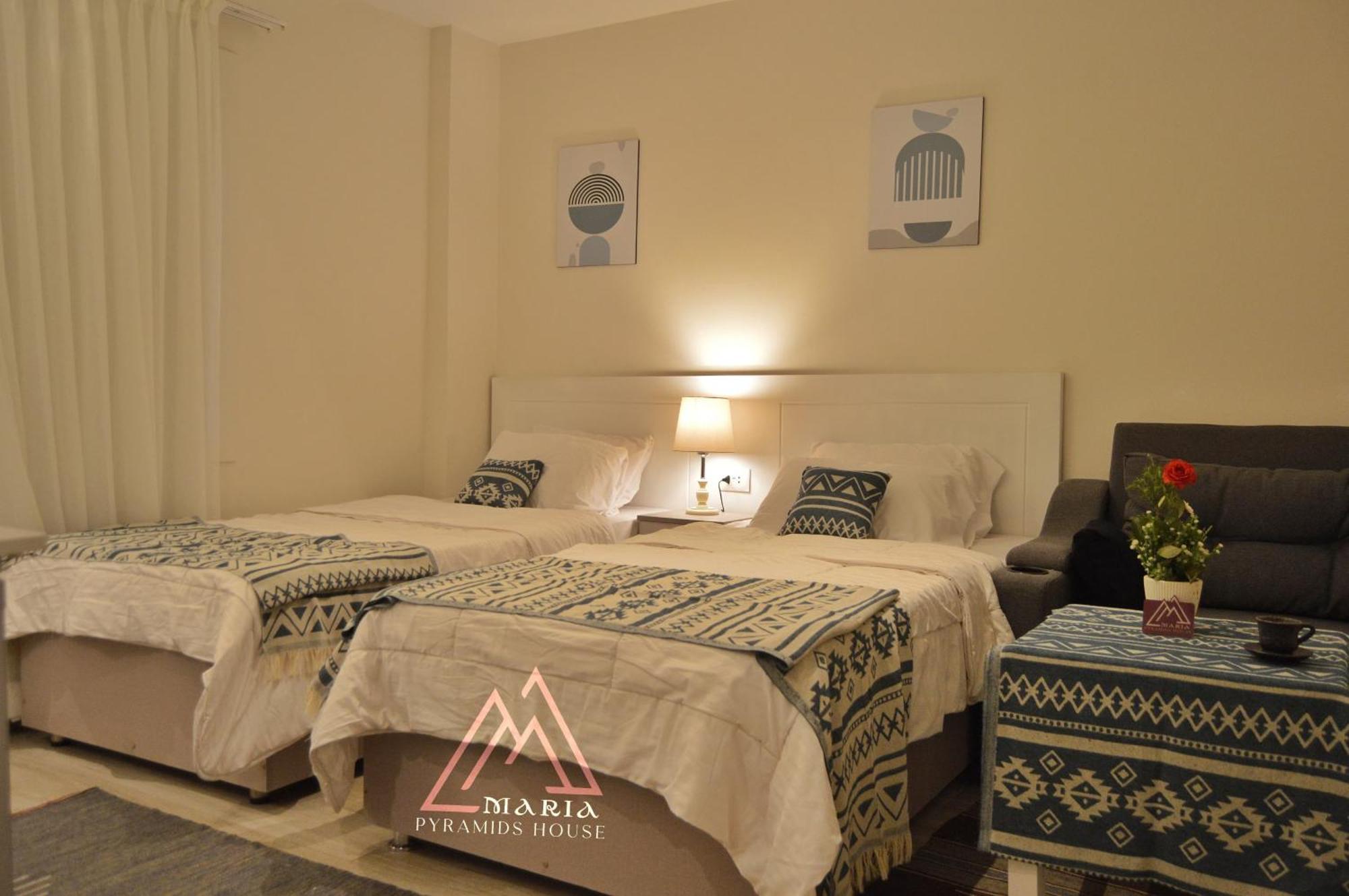 Maria Pyramids House Hotel Kafret el-Gabal Kültér fotó