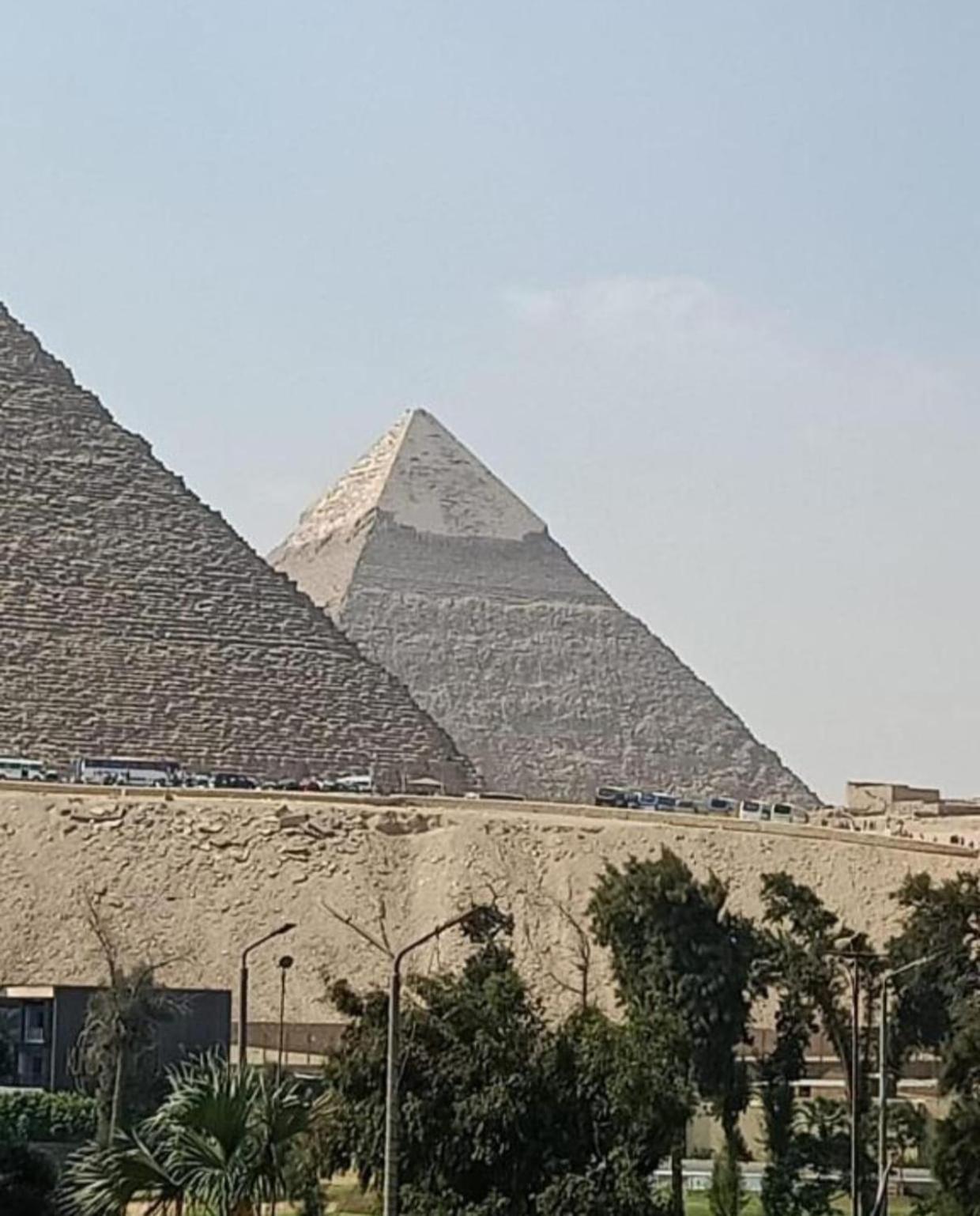 Maria Pyramids House Hotel Kafret el-Gabal Kültér fotó