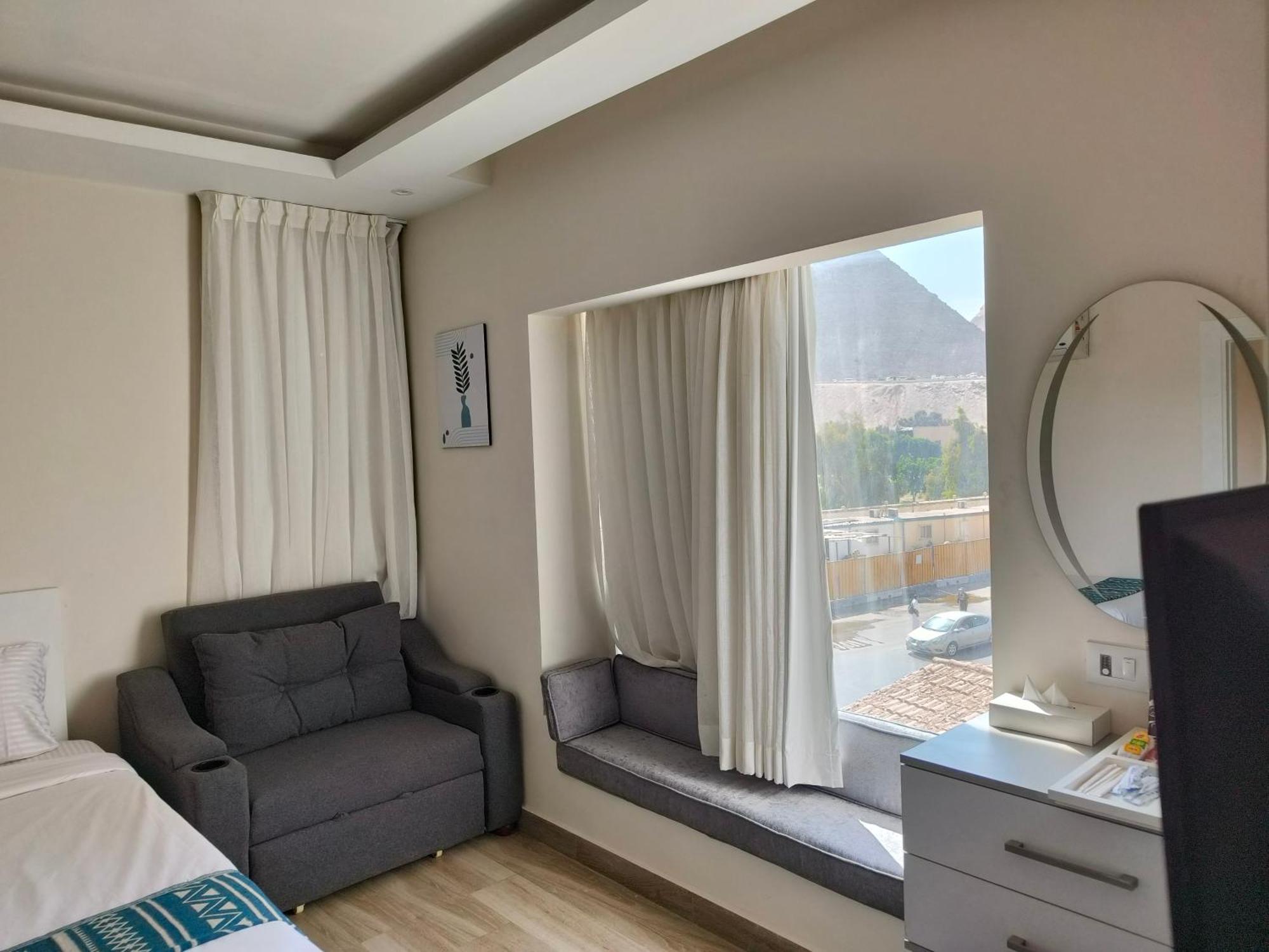 Maria Pyramids House Hotel Kafret el-Gabal Szoba fotó